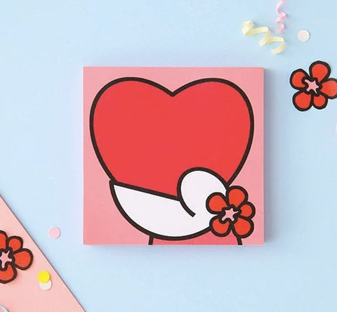 Heart Memo Pad