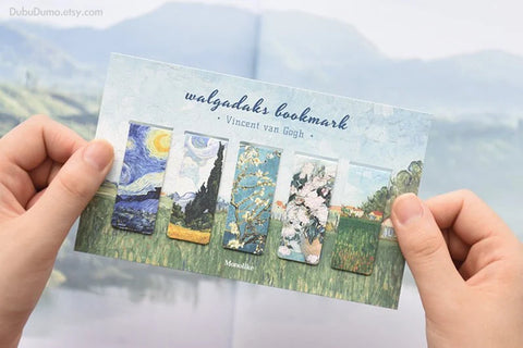 Magnetic Bookmarks 5P_ Vincent Van Gogh ver.1