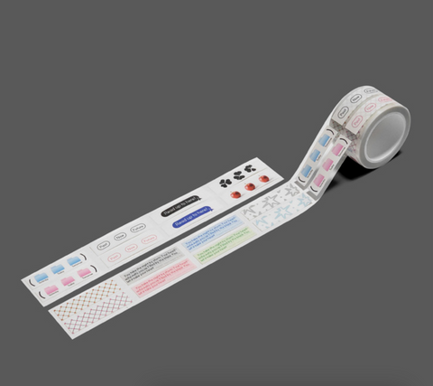 GLEN Scrap Pieces Kiss Cut Tape | Sticker