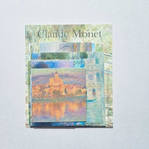 Claude Monet Sticker Pack _ 20sheets