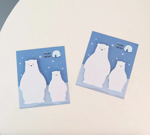Polar Bear Sticky Notes