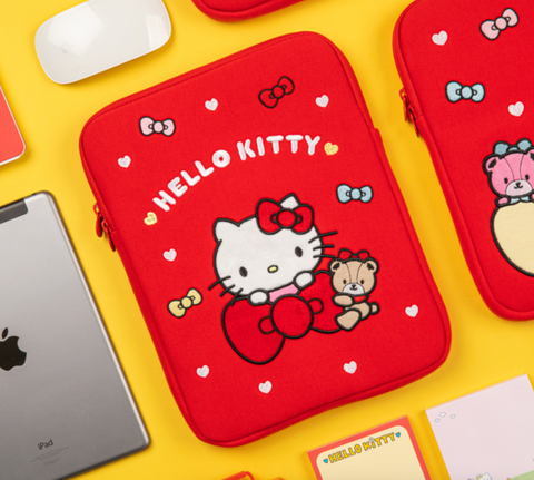 11inch Hello Kitty Tablet PC Pouch | iPad Pouch 10.9" 11" 10.5"