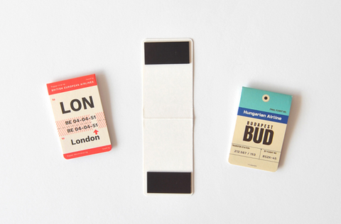 Magnetic Bookmarks _ Airline AL101 3P