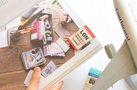 Magnetic Bookmarks _ Airline AL101 3P