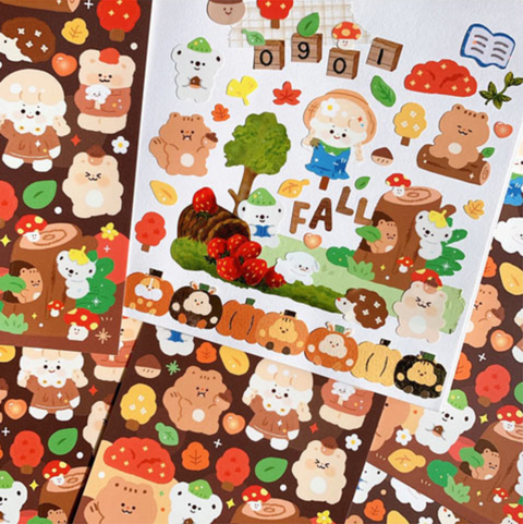 PINKRUE Sticker Random Pack | 9sheets