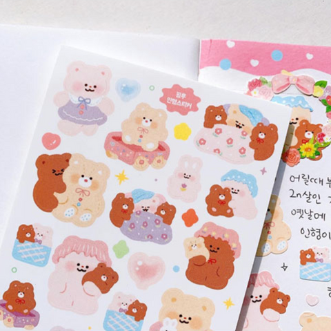 PINKRUE Sticker Random Pack | 9sheets