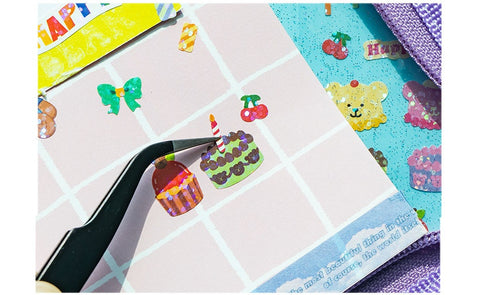 Luca Bear Seal Sticker Pack Set | 8sheets