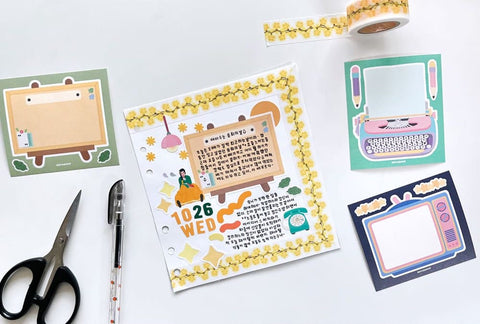 Memo Sticker Set | 12sheets