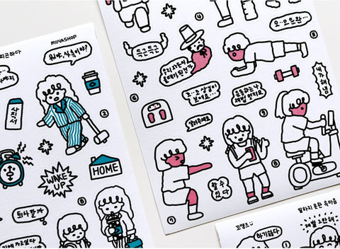 Adult by Chance Drawing Sticker Pack
