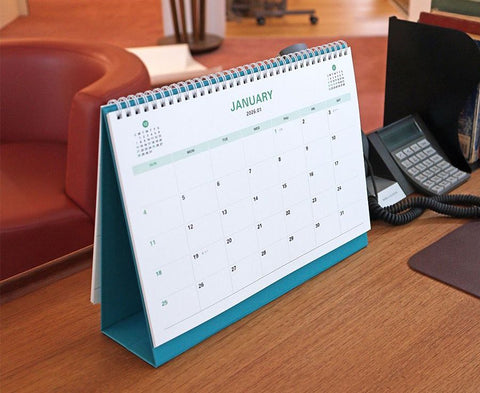 2026 PRISM Work Plan Desk Calendar (OCT.2025-DEC.2026) | Dated + Undated Planner