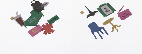 LIFE&PIECES Object Sticker Pack | 6sheets