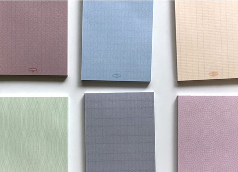 Patterned Memo Pad Set