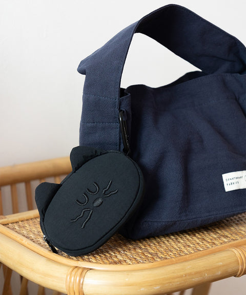 Brunch Brother Black Mogry Card Wallet | Card Case