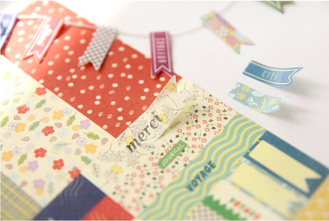 Petit Deco Stickers Pack VER.3 | 8sheets | Planner Diary Sticker