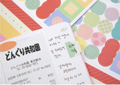 Dotty Scrap Deco Sticker | 4sheets