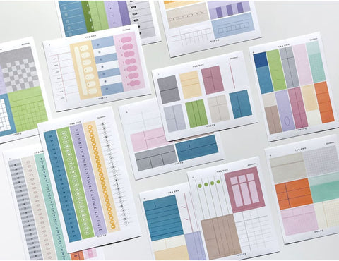 For the Record Sticker Pack | 24sheets