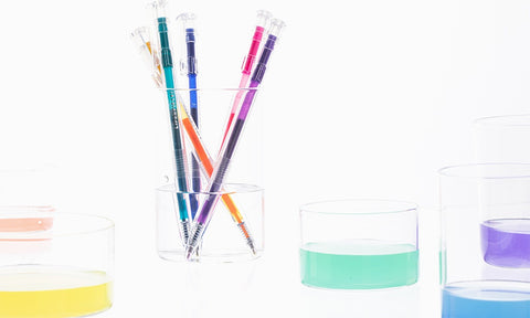 LIFE&PIECES Clear Gel Pen Set 0.38mm _ 14colors Set