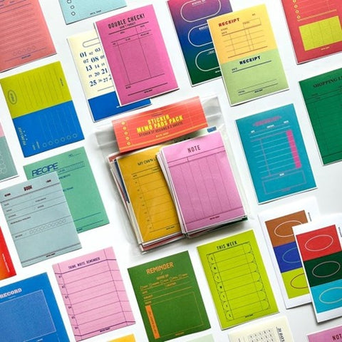 Memo Sticker Pack | 54sheets