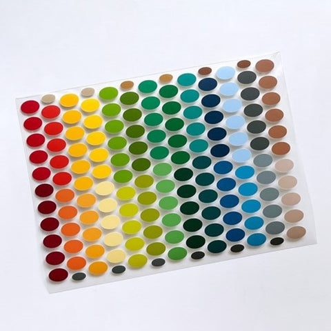 Color Ellipse A Seal Sticker | Deco Sticker