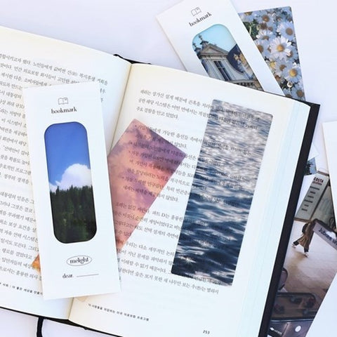 Melight Translucent Bookmark 4PCS Set | Planner Bookmark