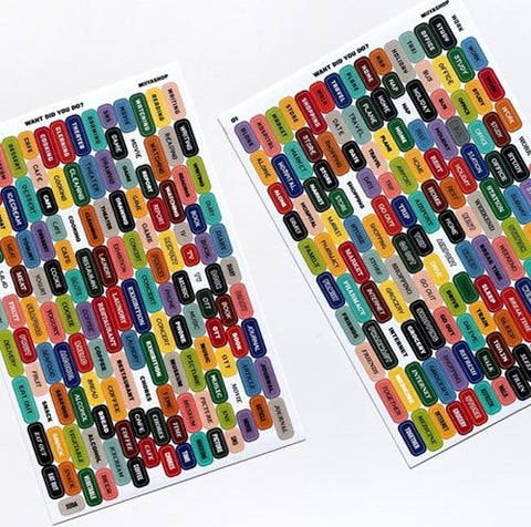 Where and What Seal Sticker | Deco Sticker