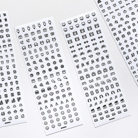 Icons of Everyday Life Seal Sticker | 4sheets