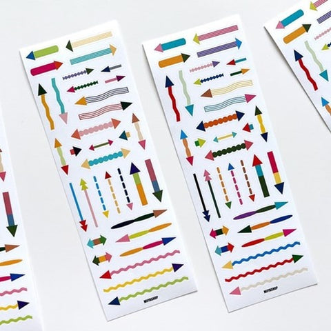 Cute Arrow Seal Sticker | Deco Sticker