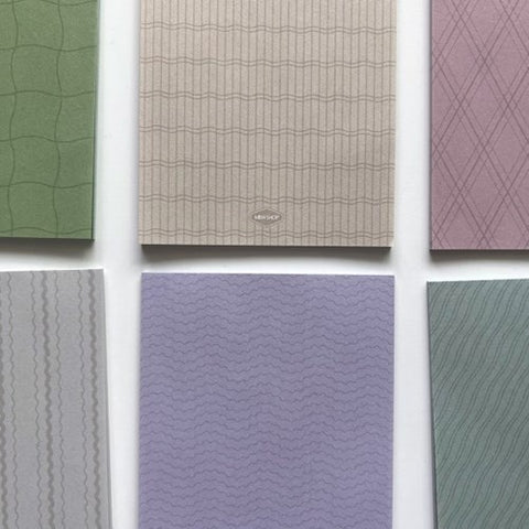 Calm and Clean Grid Memo Pad Set