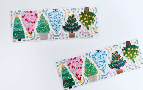 Christmas Tree Seal Sticker | Deco Sticker