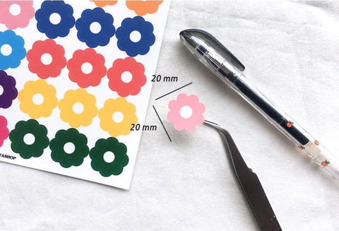 Flower Sticker | Planner Deco Sticker