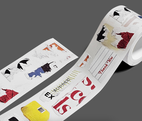 GLEN Trace Kiss Cut Tape | Object Sticker