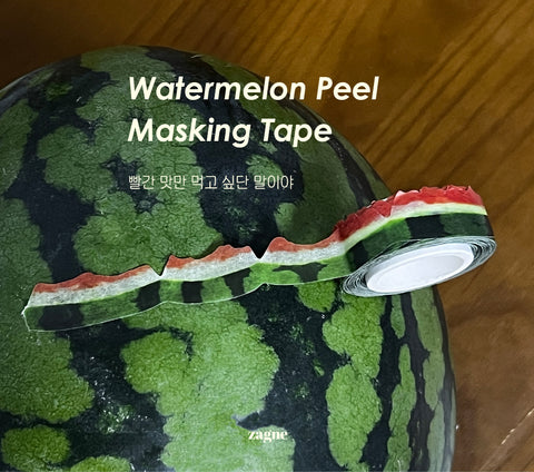 Watermelon Peel Masking Tape