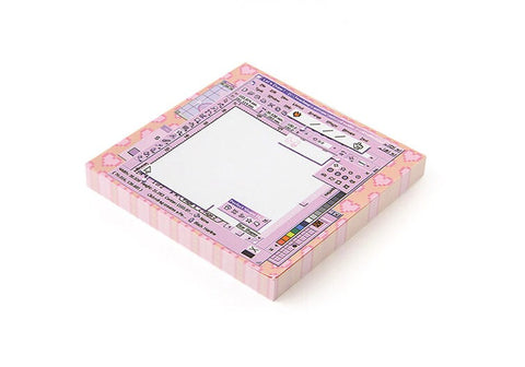 Moonlight Let's Draw Memo Pad S