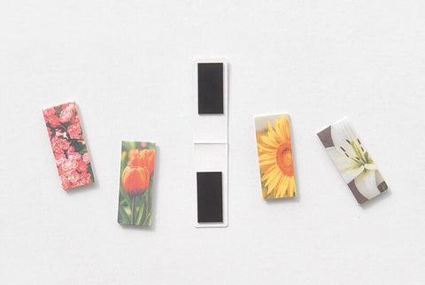 Magnetic Bookmarks 5P _ Garden Flower