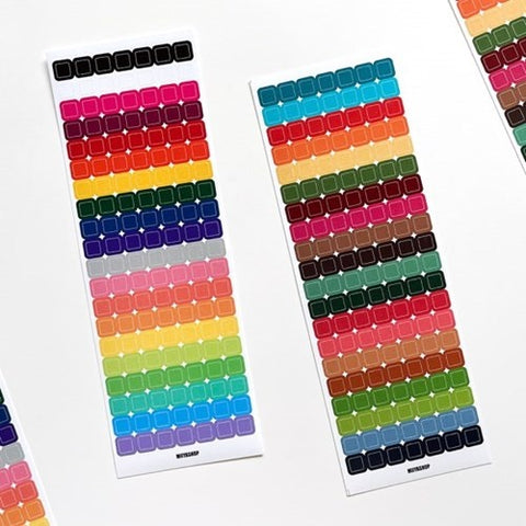 Mini Square Seal Sticker | Deco Sticker