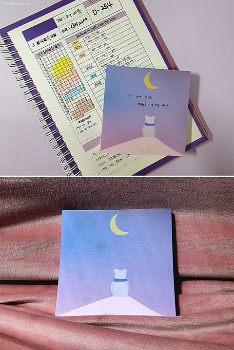 Animal Gradation Memo Pad