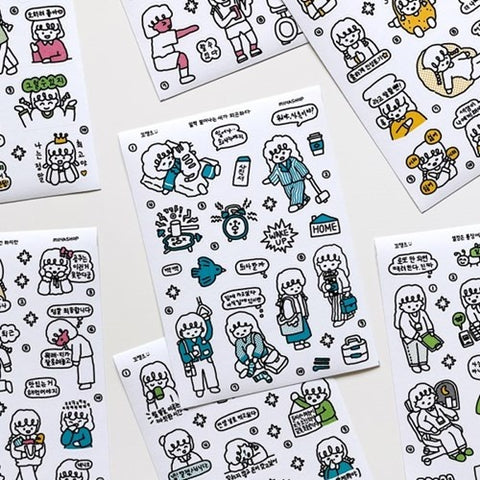 Adult by Chance Drawing Sticker Pack