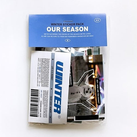 Our Season Winter Sticker Pack