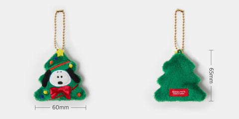 Peanuts Snoopy Holiday Key Ring 4types SET | Christmas, Woodstock, Snoopy | Tree Objet | Ornament