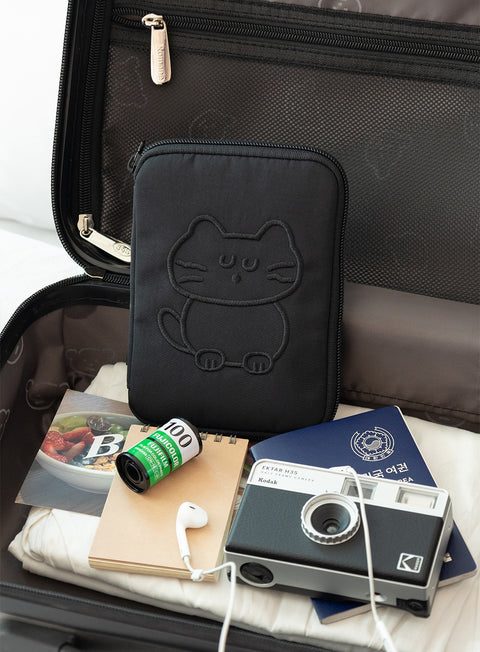 Brunch Brother Black Mogry Passport Pouch