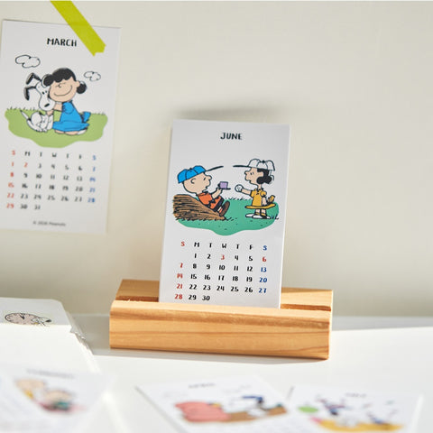 2026 Peanuts Snoopy Sticker Calendar