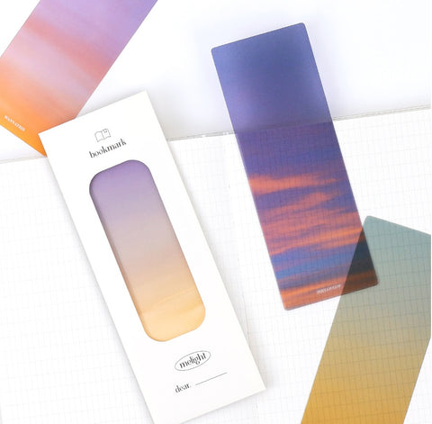 Melight Translucent Bookmark 4PCS Set | Planner Bookmark