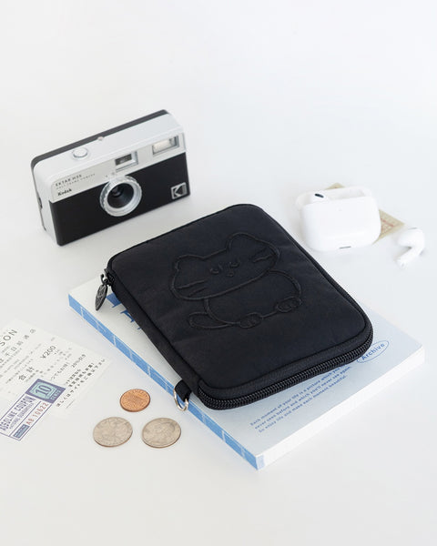 Brunch Brother Black Mogry Passport Pouch