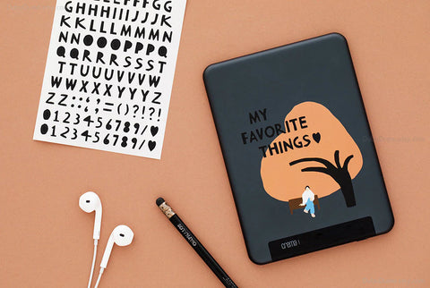 Little Things ALPHABET & NUMBER Calligraphy Sticker Pack | 10sheets