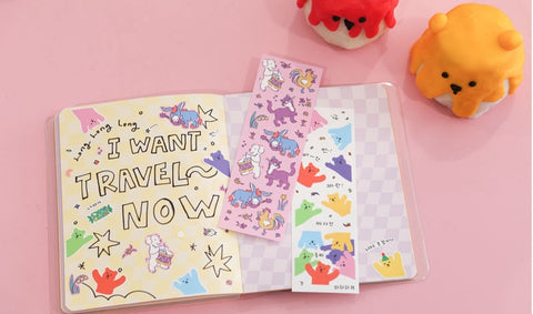 Jelly Bear Seal Sticker 01-04
