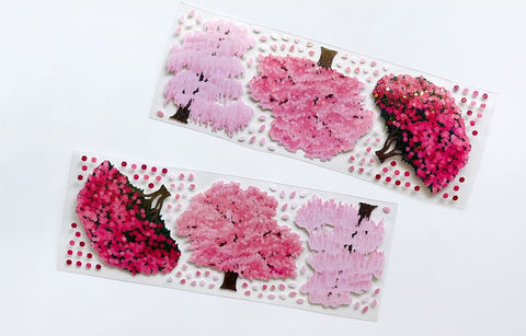 Big Flowering Tree Seal Sticker | Deco Sticker