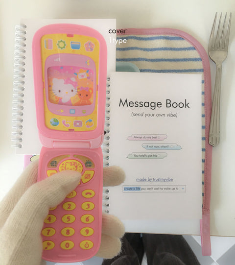 Message Book Daily Planner | Monthly + Daily Diary