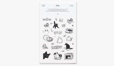 Drawing Sticker _ Cat