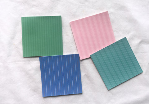 Patterned Memo Pad Set of 25