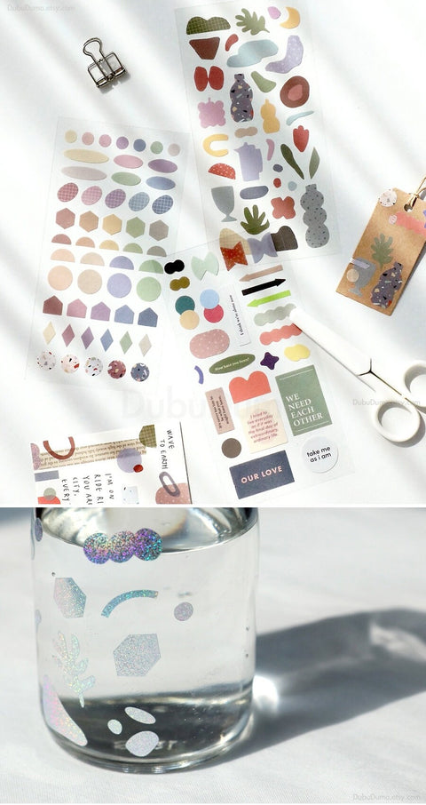 ICONIC Collage Sticker Pack | 8sheets